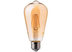 3800157683890 - Vtac - v-tac LED-Glühbirne E27 6W ST64 Filament Amber 2200K