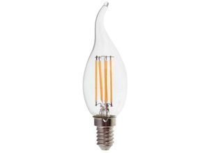 3800157683548 - Vtac - v-tac LED-Glühbirne E14 4W Kerze Flamme Glühfaden 4000K