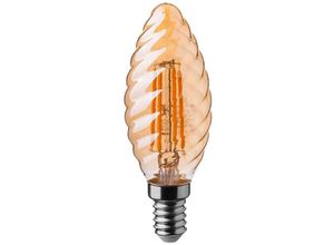 3800157683807 - Vtac - v-tac LED-Glühbirne E14 4W Kerze Filament Amber 2200K