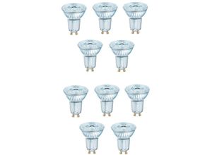 4058075112834 - Bellalux - 10x Reflektorlampe GU10 PAR16 69W Warmweiß 2700K 36°