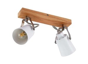 4251096586084 - Lindby - Deckenlampe Blana aus Holz für Wohnzimmer & Esszimmer von