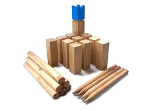 4250518565058 - Ocean 5 Kubb Wikingerspiel aus Holz blau - B-Ware sehr gut 4250518565058 - Ocean 5 Kubb Wikingerspiel aus Holz blau - B-Ware sehr gut
