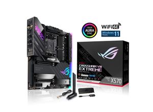 4711081375852 - ROG CROSSHAIR VIII EXTREME Mainboard Sockel (PC) AMD AM4 Formfaktor (Details) ATX Mainboard-Chipsatz AMD® X570