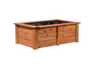 4055894292464 - dobar Gartenteich pflegeleichter Hochteich inkl Teichfolie aus Kiefer versch Modelle