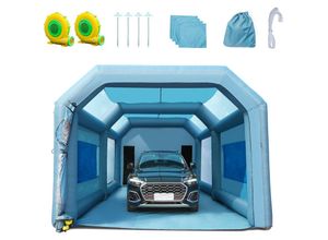 0840281575824 - Mophorn - vevor Tragbares Aufblasbares Farbzelt für Sprühmalerei 480 + 750 w 58 x 31 x 23 m Sprühschutz Farbkabine für DIY-Projekte 0840281575824 - Mophorn - vevor Tragbares Aufblasbares Farbzelt für Sprühmalerei 480 + 750 w 58 x 31 x 23 m Sprühschutz Farbkabine für DIY-Projekte
