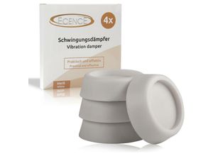 Image of Vibrationsdämpfer Gummi-Füße Weiss Schwingungs-dämpfer Waschmaschine