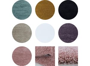 4053659034786 - Wunderschöne Runde Shaggy Hochflor Langflor 30mm Teppich in Verschiedene Farben 4053659034786 - Wunderschöne Runde Shaggy Hochflor Langflor 30mm Teppich in Verschiedene Farben