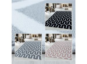 4053659039453 - Moderner Kurzflor-Teppich im Rauten-Design Pflegeleicht ideal für das Wohnzimmer 4053659039453 - Moderner Kurzflor-Teppich im Rauten-Design Pflegeleicht ideal für das Wohnzimmer