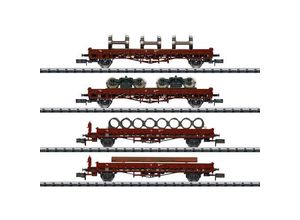 4028106187070 - Trix N T18707 - Güterwagen-Set 4-tlg DB EpIV