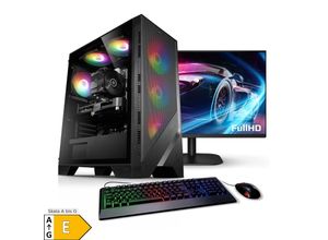 4260320412150 - PC Set Gaming mit 27 Zoll TFT Lightning 12 Intel Core i7-12700KF 32GB DDR4 NVIDIA RTX 4060 8 GB 1TB SSD WLAN Windows 11