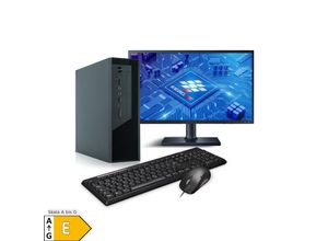 4260185628079 - PC Set Business mit 27 Zoll TFT Multimedia AMD Ryzen 5 5600GT 16GB DDR4 AMD Vega Grafik 1TB SSD WLAN Windows 11