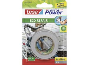 4042448209504 - Eco repair 56430-00002-00 Gewebeklebeband ® extra Power Grau (l x b) 5 m x 38 mm 1 St - Tesa