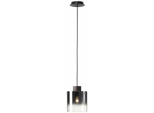 4004353358470 - - Lampe Beth Pendelleuchte 20cm Kaffee rauchglas 1x A60 E27 60W gf Normallampen n ent In der Höhe einstellbar   Kabel kürzbar Für