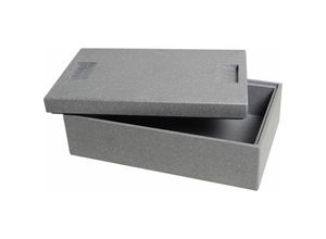 4007155154769 - Climapor - Thermobox Transportbox 165 l grau Isolierbox Kühlbox Warmhaltebox Styroporbox