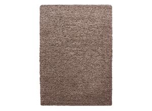 8694257062304 - Hochflor-Teppich AYYILDIZ TEPPICHE Life Shaggy 1500 Teppiche Gr B L 240 cm x 340 cm 30 mm 1 St braun (mokka) Esszimmerteppiche Langflor uni große Farbauswahl robust auch als Läufer und in rund