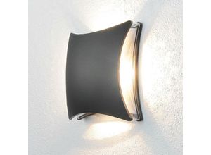Image of Licht-erlebnisse - Design Außenwandlampe led - Schwarz