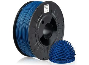 4058592511493 - - 3 x ® 3D Drucker 175mm pla Filament 1kg Spule Rolle Premium Blau Metallic - Blau Metallic