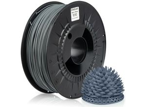 4058592511127 - 3D Drucker 175mm pla Filament 1kg Spule Rolle Premium Signalgrau RAL7000 - Signalgrau - Midori