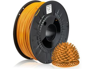 4058592510854 - 2 x ® 3D Drucker 175mm PLA Filament 1kg Spule Rolle Premium Signalgelb RAL1003 - Signalgelb - Midori