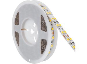 8445044022106 - Ledkia - LED-Streifen 24V dc 120LED m 5m Doppelt Breit IP20 Breite 15mm Schnitt alle 10cm Neutrales Weiß 4000K - 4200K 120º5 m