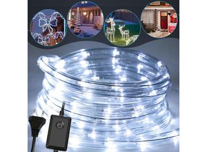 9475631434561 - Swanew - vingo led Lichtschlauch 30m Kaltweiß für Aussen Innen Lichterschlauch Lichterkette Lichtband Partylicht Dekobeleuchtung Weihnachtsbeleuchtung