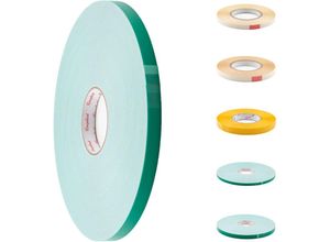4255703116695 - 50m Klebeband doppelseitig transparent & weiß Schaumklebeband extra stark Klebebänder Montageband Schaumklebeband 15 mm Breite - Weiß - Hexim 4255703116695 - 50m Klebeband doppelseitig transparent & weiß Schaumklebeband extra stark Klebebänder Montageband Schaumklebeband 15 mm Breite - Weiß - Hexim