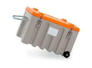 Image of Trolley CEMO CEMbox 150, Polyethylen, 150 l, L 800 x B 600 x H 530 mm, stapelbar, gelb