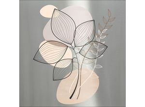 4019449500848 - PRO ART Aludibondbild ART LEAVES III (BHT 50x50x110 cm) BHT 50x50x110 cm bunt Alubild Metallbild