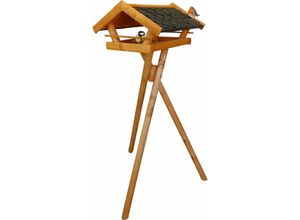 4251139103094 - Weitere - Vogelhaus Obertauern inkl Ständer 48 x 26 x 51 cm braun Vogelhäuser