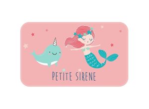 3574386091435 - Douceur Dintérieur - Kinderteppich petite sirena 45 x 75 cm 3574386091435 - Douceur Dintérieur - Kinderteppich petite sirena 45 x 75 cm