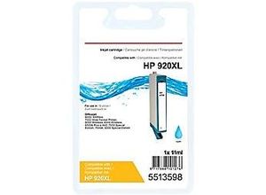 8717868101276 - 920XL Kompatibel HP Tintenpatrone CD972A Cyan 8717868101276 - 920XL Kompatibel HP Tintenpatrone CD972A Cyan