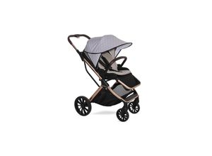 3800166105413 - Kinderwagen Sonnenschutz Universal UV-Schutz Schutz vor Sonne Staub Wind grau hellgrau