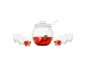 4000753148314 - Bowle-Set VAN WELL Tosca Bowle-Sets farblos (transparent) Baraccessoires Weinaccessoires Bowle-Sets