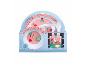 4055579550599 - Kindergeschirr-Set ESEL EMMILY 5-teilig in rosa 4055579550599 - Kindergeschirr-Set ESEL EMMILY 5-teilig in rosa