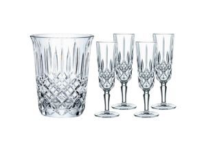 4003762294959 - Champagnerglas 4er-Set mit Champagnerkühler transparent