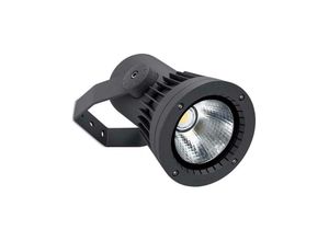 8435381461768 - Hubble Cob - LED-Außenstrahler Urban Grey 5790lm 3000K IP65 - Leds-c4