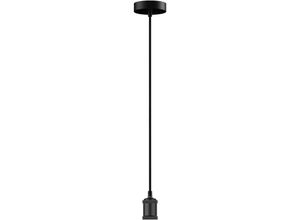 4020856850907 - LM85090 LM85090 Pendelleuchte E27 Schwarz - Lightme