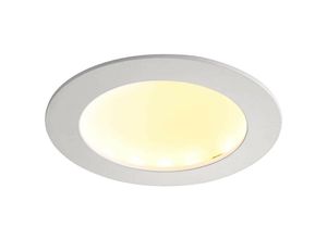 5017588026723 - Saxby Lighting - Saxby Orbitalpro 4CCT 15W Einbau-Downlight mattweiß lackiert IP65