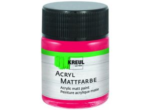 4000798755157 - Acryl Mattfarbe karmin 50 ml Künstlerfarben - Kreul