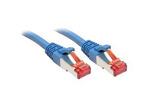 4002888477154 - 47715 RJ45 Netzwerkkabel Patchkabel cat 6 s ftp 030 m Blau 1 St - Lindy