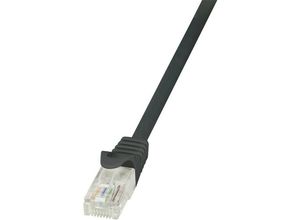 4052792023831 - EconLine - Patch-Kabel - RJ-45 (m) - RJ-45 (m) - 75 m - utp - cat 6 - Schwarz (CP2083U) (CP2083U) - Logilink