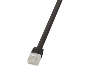 4052792024463 - CF2113U RJ45 Netzwerkkabel Patchkabel cat 6 u utp 2000 m Schwarz hochflexibel 1 St - Logilink