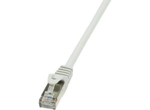 4052792024555 - CP1102D RJ45 Netzwerkkabel Patchkabel cat 5e sf utp 1500 m Grau 1 St - Logilink