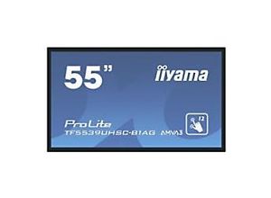 4948570118069 - iiyama ProLite TF5539UHSC-B1AG - 139 cm (55) Diagonalklasse LCD-Display mit LED-Hintergrundbeleuchtung - interaktive Digital Signage - mit Touchscreen (Multi-Touch) - 4K UHD (2160p) 3840 x 2160 - mattschwarz