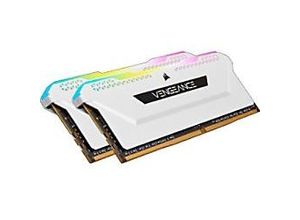 0840006632085 - Vengeance RGB PRO SL DDR4-3600 - 32GB - CL18 - Dual Channel (2 Stück) - Unterstützt Intel XMP - Weiß mit RGB