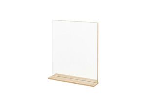 4008033846394 - Spiegelelement finn   Badspiegel mit Ablage   Maße (b x h x t) ca 60 x 695 x 135 cm   hochwertiger rechteckiger Spiegel fürs Badezimmer und wc  