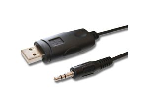 4062692016154 - Usb Programmierkabel kompatibel mit Icom IC-F22 IC-F26 IC-F26S IC-F3 IC-F33 IC-F33S IC-F3GT GS IC-F4 IC-F43 Funkgerät schwarz - Vhbw