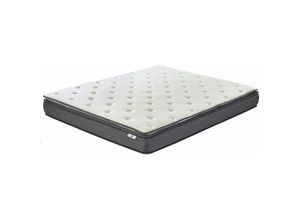 4251682250115 - Beliani - Doppelter Schaum Memory Foam Matratze 140 x 200 cm Bambusbezug Viskoelastisch Hard Härtegrad Schlafzimmer