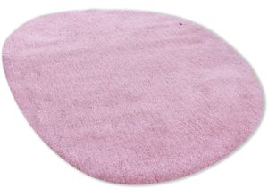 Image of Hochflor-Teppich TOM TAILOR HOME "Shaggy Teppich Cozy" Teppiche Gr. B/L: 135 cm x 200 cm, 25 mm, 1 St., rosa Esszimmerteppiche