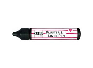 4000798498191 - PicTixx Pluster & LinerPen schwarz 29 ml Verzierfarbe - Kreul